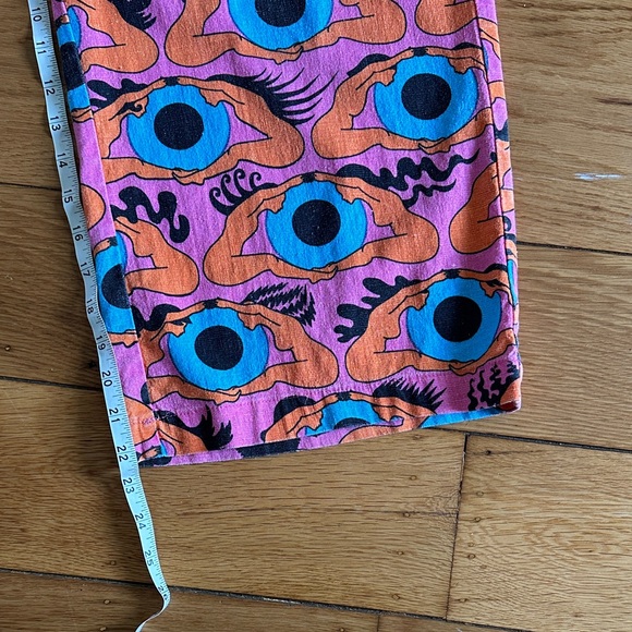 Nooworks Catalina Pants in Psychedelic Eyes - Picture 6 of 9